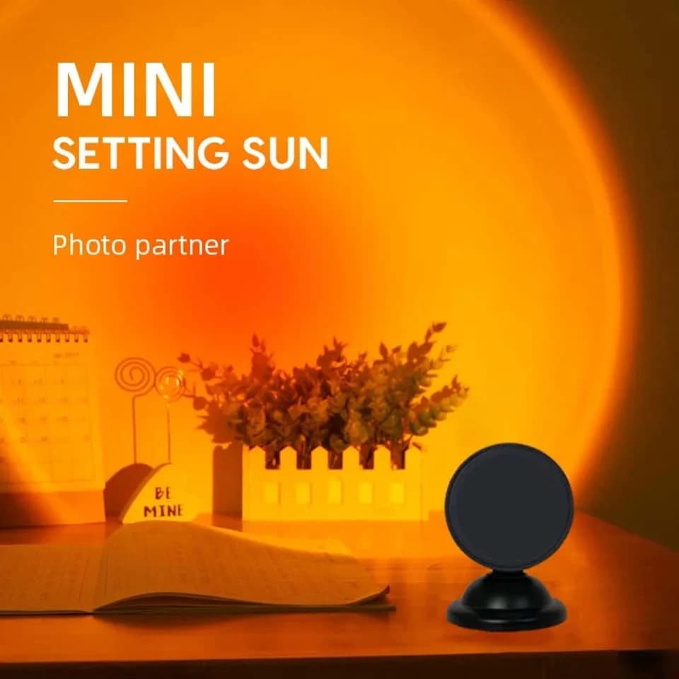 GoldenHour Sunset Projection Lamp thumbnail 1